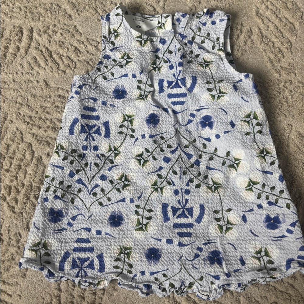 Georgia Beaumont x H&M Floral Sleeveless Dress